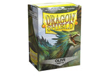 Dragon Shield - Standard Sleeves 100ct - Olive MATTE