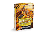 Dragon Shield - Japanese Sleeves 60ct - Orange MATTE